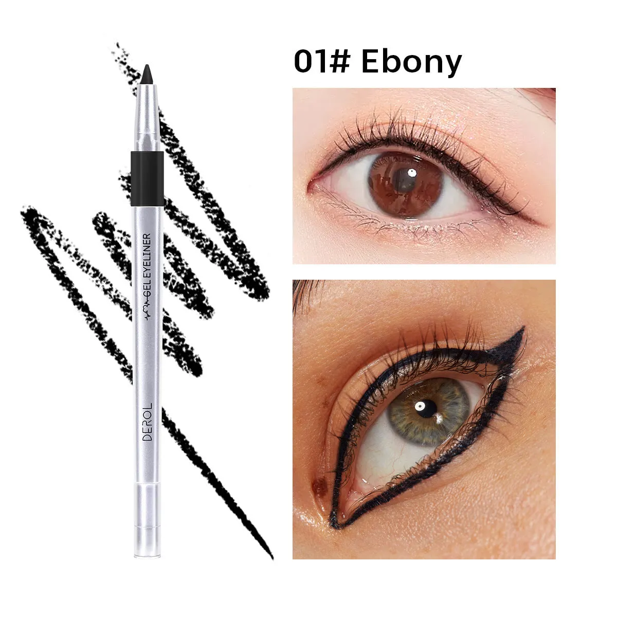 Waterproof Colorful Matte Liquid Eyeliner Pencil 